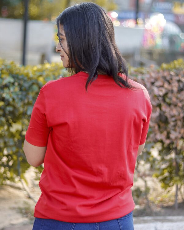 Red Color Premium T-Shirt