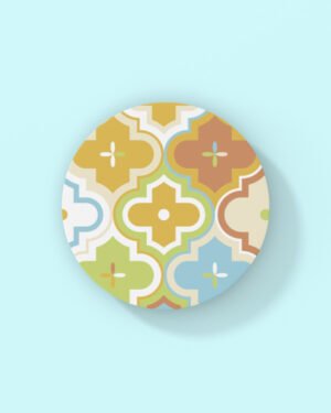 Patterned Traditional Coaster