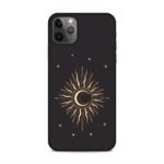 Golden Moon And Sun Astrology Mobile Cover